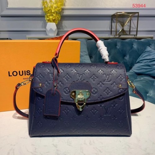 Louis Vuitton Georges MM монограм Empreinte оригинална кожа M53944 флот