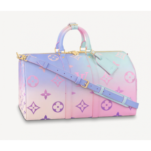 Чанта Louis Vuitton KEEPALL 45B M59943 Sunrise Pastel