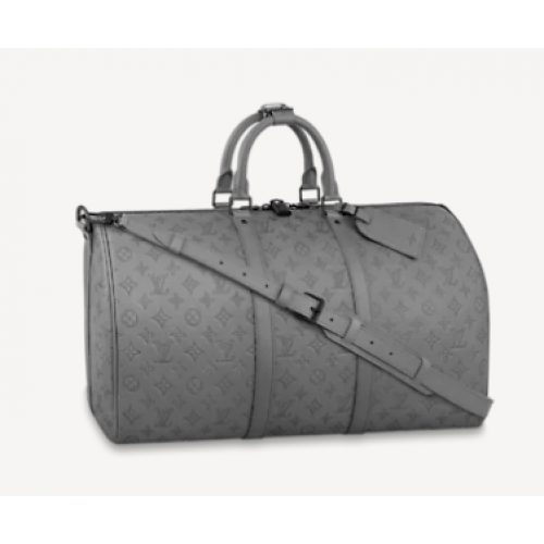 Чанта Louis Vuitton KEEPALL 50B M46117 Антрацитно сива