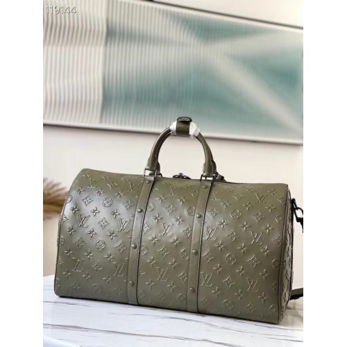 Чанта Louis Vuitton KEEPALL BANDOULIERE 50 M44810 каки
