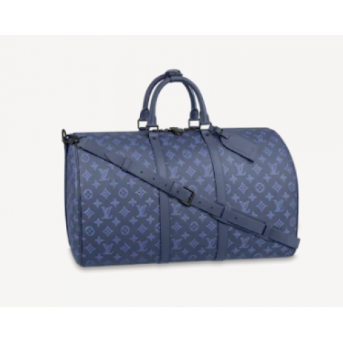 Чанта Louis Vuitton KEEPALL BANDOULIERE 50 M45731 тъмносиня