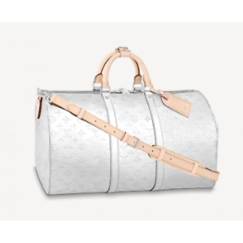 Чанта Louis Vuitton KEEPALL BANDOULIERE 50 M45886 Сребърна