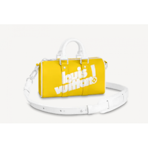 Чанта Louis Vuitton KEEPALL XS M80842 жълта