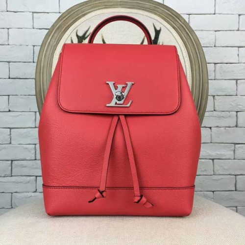 Раница Louis Vuitton LOCKME 41817 Червена