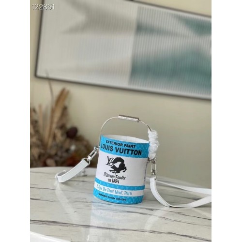 Louis Vuitton Чанта за чанта Louis Vuitton PAINT M81590 синя