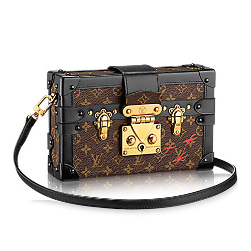 Чанта Louis Vuitton M40273 Petite Malle Monogram Canvas