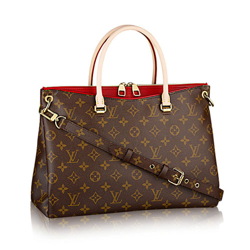 Чанта Louis Vuitton M41175 Monogram Canvas Pallas Cerise