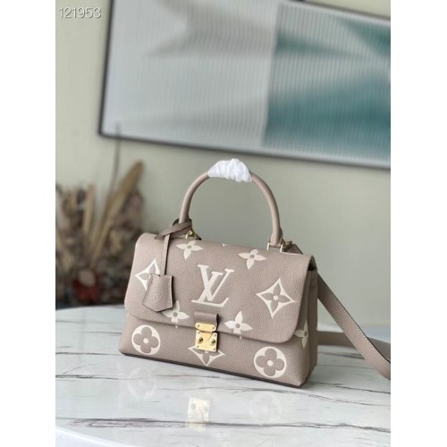 Чанта Louis Vuitton MADELEINE BB M46008 сиво-бежова