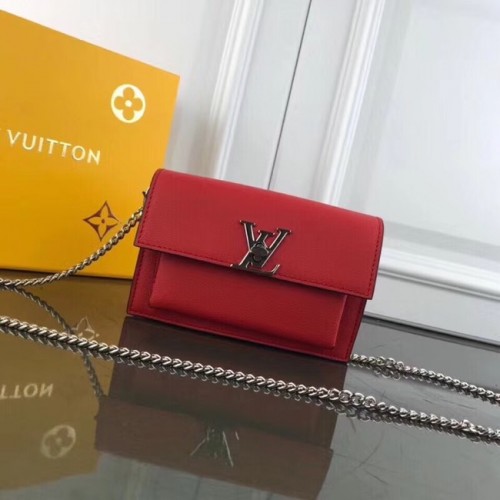 Louis Vuitton MYLOCKME BB CHAIN LOUISE M63471 червен