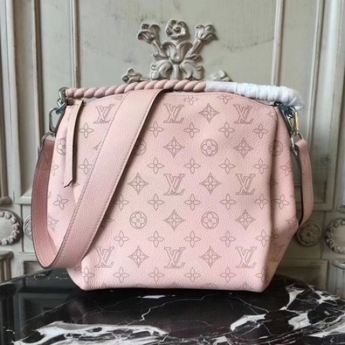 Кожена верижка Louis Vuitton Mahina BABYLON BB M51223 Розова