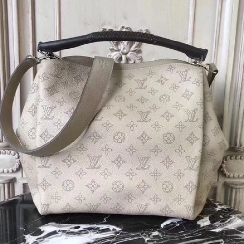 Чанта Louis Vuitton Fashion Leather BABYLON PM M50031 Off White