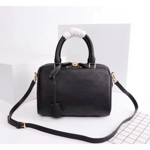 Чанта Louis Vuitton Mahina Leather SPEEDY 30 M40431 черна