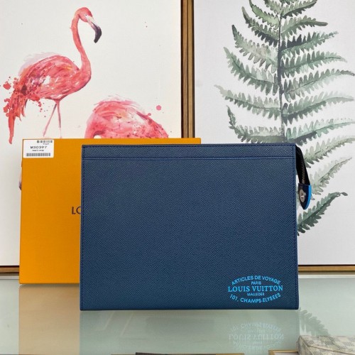 Louis Vuitton Malletier POCHETTE VOYAGE MM M30397 Тъмно синьо