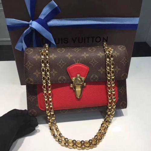 Чанта Louis Vuitton Monogram Canvas 41731 Червена
