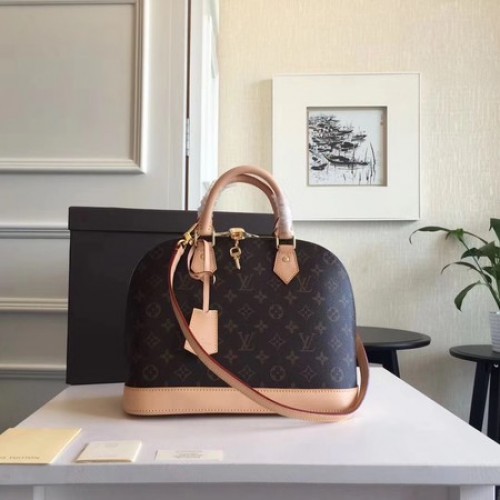 Louis Vuitton монограмна чанта от плат ALMA PM M53151