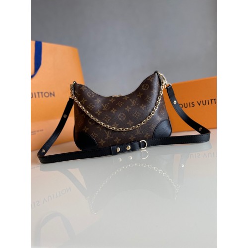 Чанта Louis Vuitton Monogram Canvas Boulogne Original Leather M45831 Black