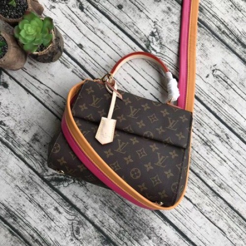 Чанта Louis Vuitton Monogram Canvas CLUNY BB M42738 Orange