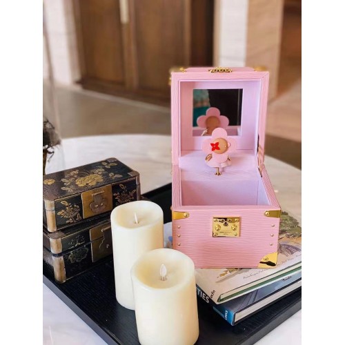 Кутия за бижута Louis Vuitton Monogram Canvas Music M7896 Pink