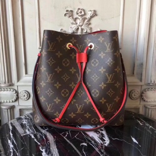 Louis Vuitton монограм платно NEONOE M44020 червен