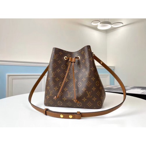 Чанта Louis Vuitton Monogram Canvas Neonoe Original Leather M44887 кафява
