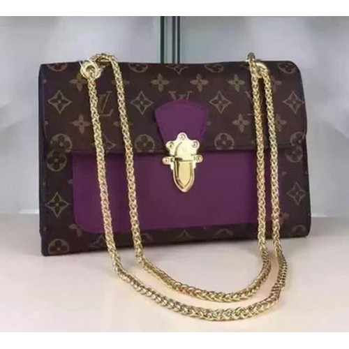Чанта Louis Vuitton Monogram Canvas PALLAS CHAIN M41731 Purple