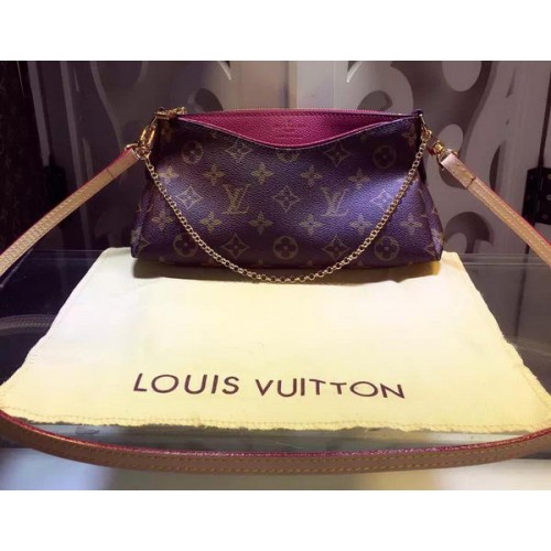 Чанта Louis Vuitton Monogram Canvas PALLAS CLUTCH M41638 Розова