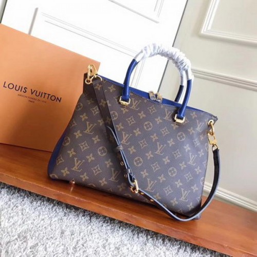 Чанта Louis Vuitton Monogram Canvas PALLAS M42810 Сина