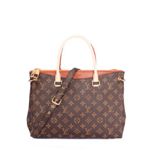 Чанта Louis Vuitton Monogram Canvas Pallas M40908 Orange