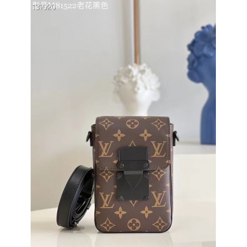 Портфейл Louis Vuitton Monogram Canvas S-LOCK VERTICAL WEARABLETT M81524 черен