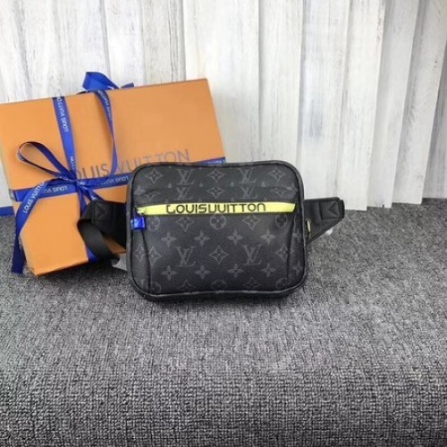 Чанта за кръста Louis Vuitton Monogram Canvas SAC CEINTRE PM M42828 Черна