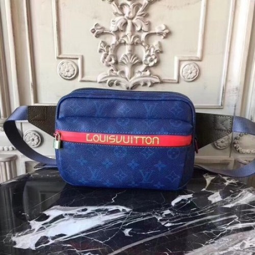 Louis Vuitton Monogram Canvas SAC CEINTURE PN 42825 Син