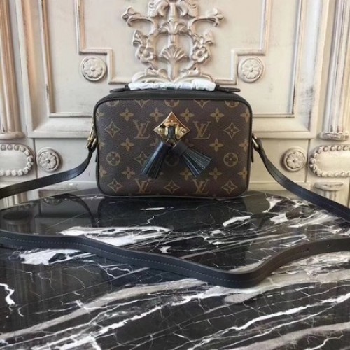 Чанта през рамо Louis Vuitton Monogram Canvas 44258 Черна