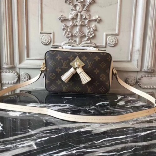 Чанта през рамо Louis Vuitton Monogram Canvas 44258 бяла