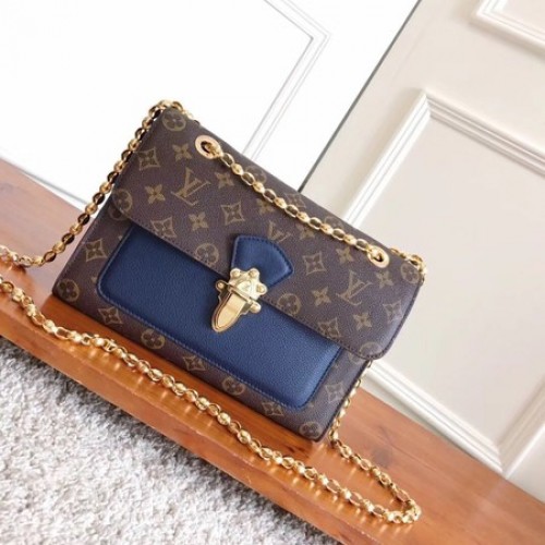 Louis Vuitton Monogram Canvas VICTOIRE M41730 Син