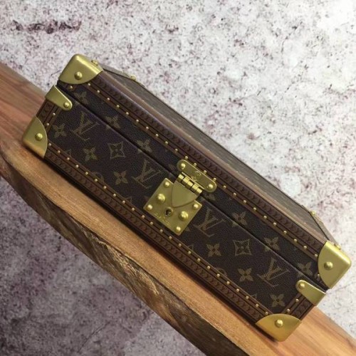 Чанта Louis Vuitton Monogram Canvas Box 40664 жълта