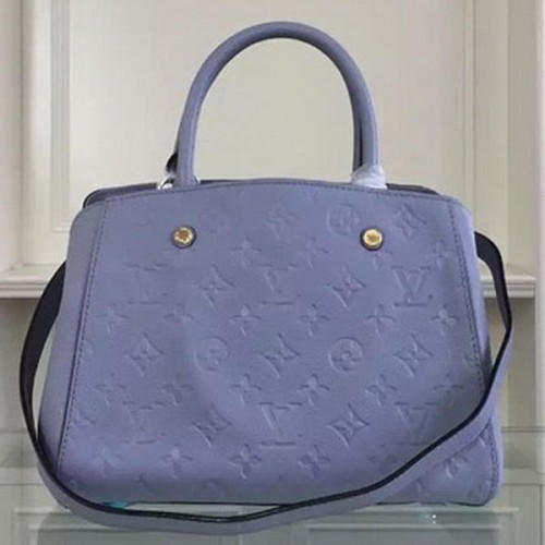 Louis Vuitton монограм Empreinte Montaigne BB чанта M50665 лавандула