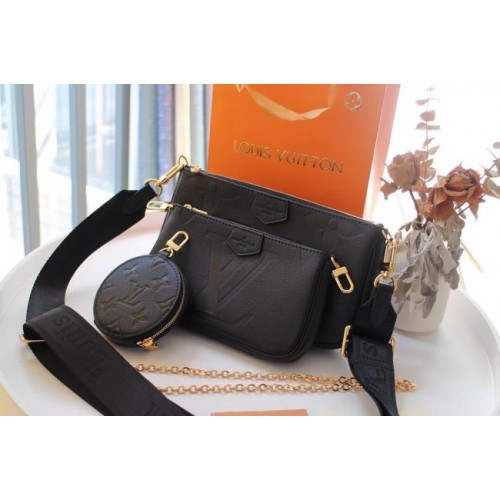 Louis Vuitton Monogram Empreinte Original Leather M44823 черно