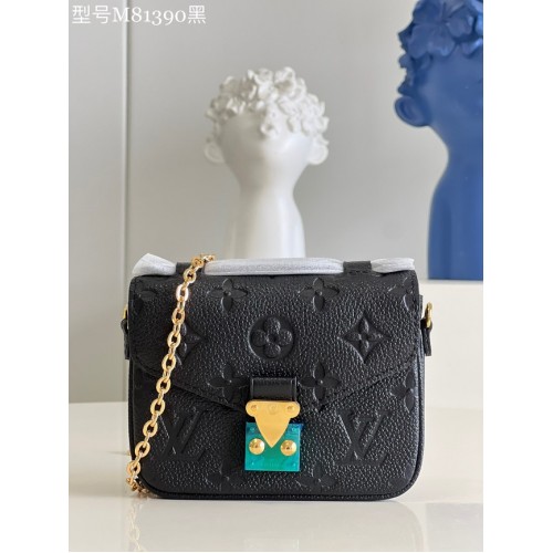Louis Vuitton Monogram Empreinte METIS POUCH BB M81390 черен