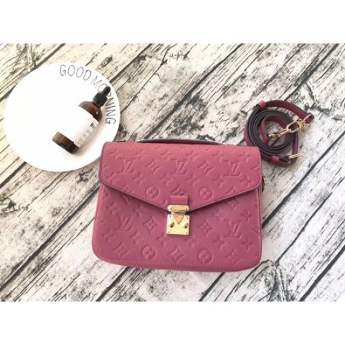 Louis Vuitton Monogram Empreinte METIS POUCH M43737 Розово