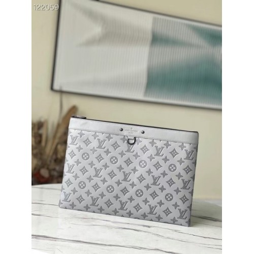 Louis Vuitton Monogram Empreinte Travel Pouch M81385 сив