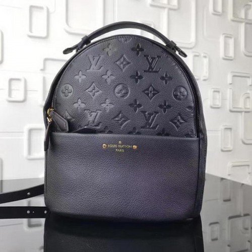 Louis Vuitton Monogram Empreinte SORBONNE РАНИЦА M44016 Черен