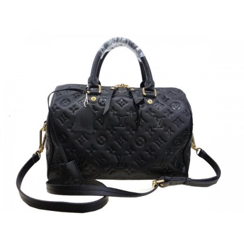 Louis Vuitton монограм Empreinte Speedy 30 M40762 черен