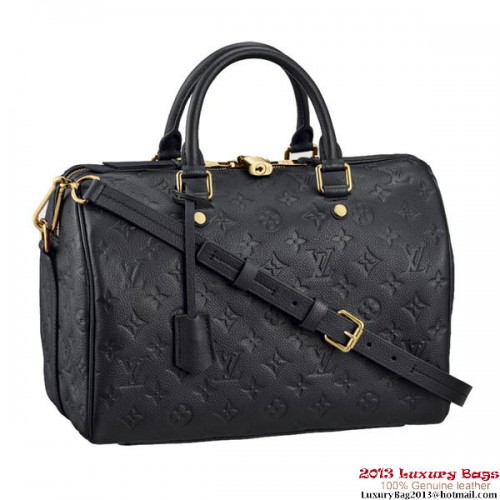 Louis Vuitton монограм Empreinte Speedy чанта през рамо 30 M40753