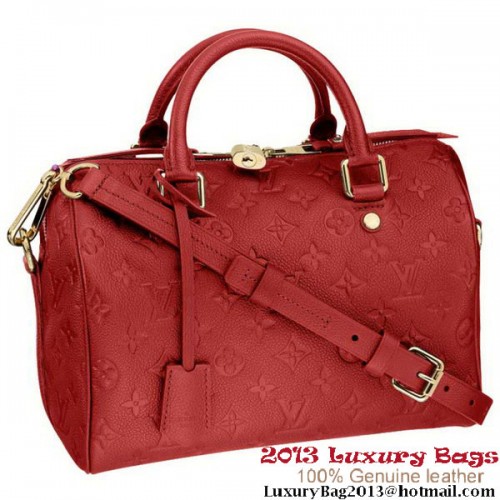 Louis Vuitton монограм Empreinte Speedy Bandouliere 25 M40758