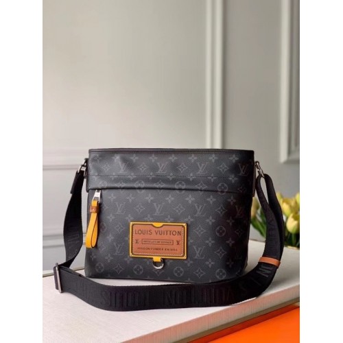 Louis Vuitton Monogram платнена чанта M45214 черна
