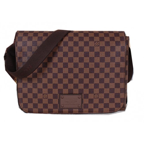 Чанта Louis Vuitton N51212 Damier Ebene Canvas Brooklyn GM