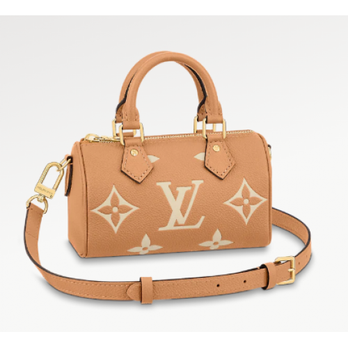 Чанта Louis Vuitton NANO SPEEDY M81457 кремаво-бежова