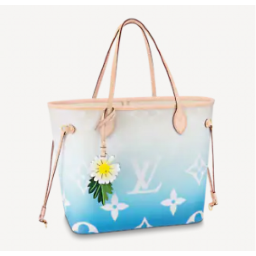 Чанта Louis Vuitton NEVERFULL MM M45678 синя