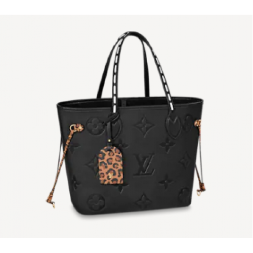 Чанта Louis Vuitton NEVERFULL MM M45856 черна