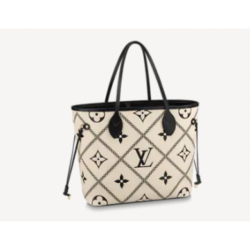 Louis Vuitton NEVERFULL MM M46040 Creme Beige